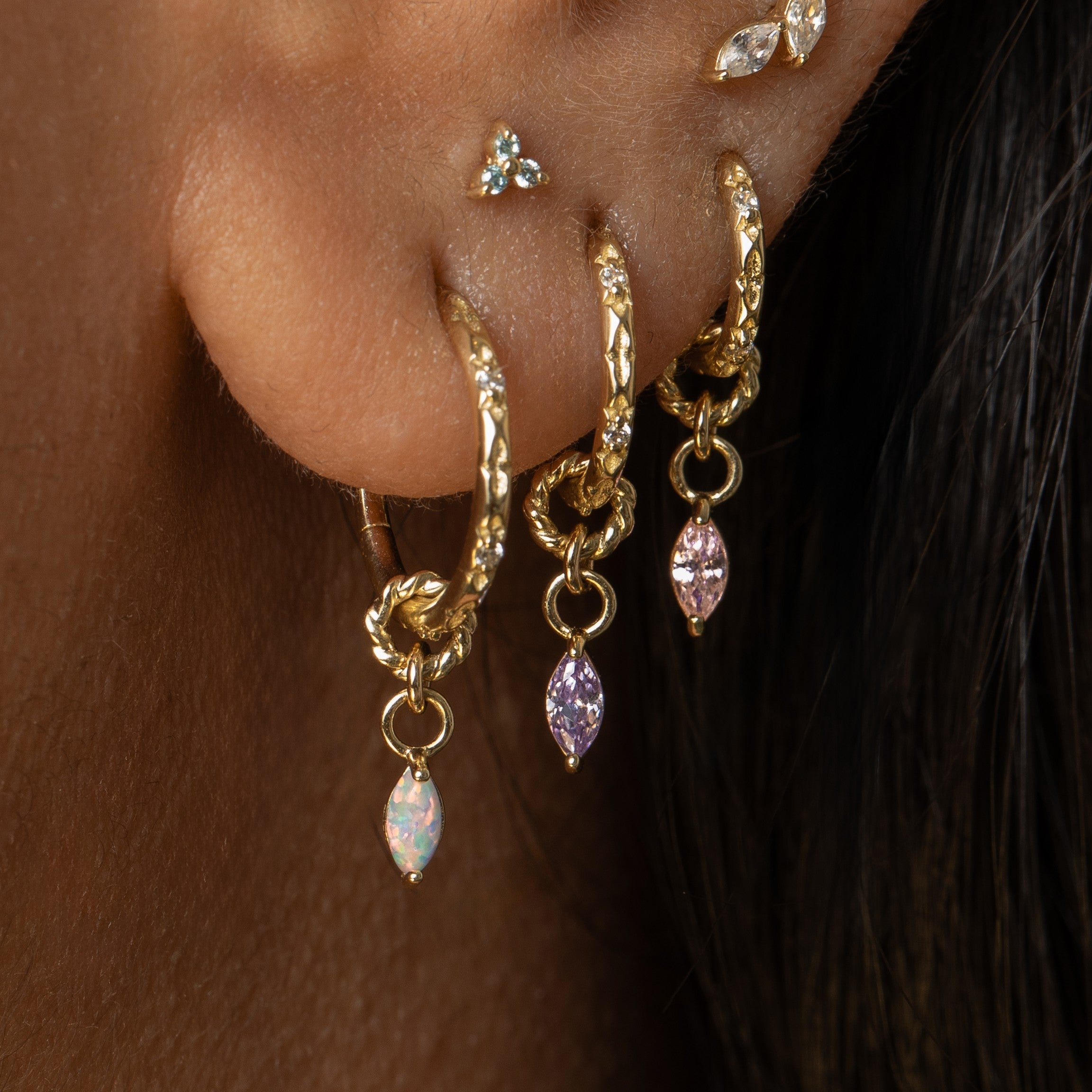 Chain Piercing Stack Rook Rook Piercing Guide: Pain Level, Healing & Jewellery – Laura Bond