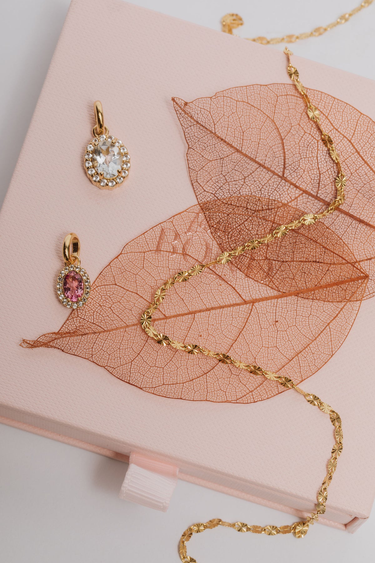 The Keepsake Diamond Cut Necklace Chain Laura Bond Jewellery