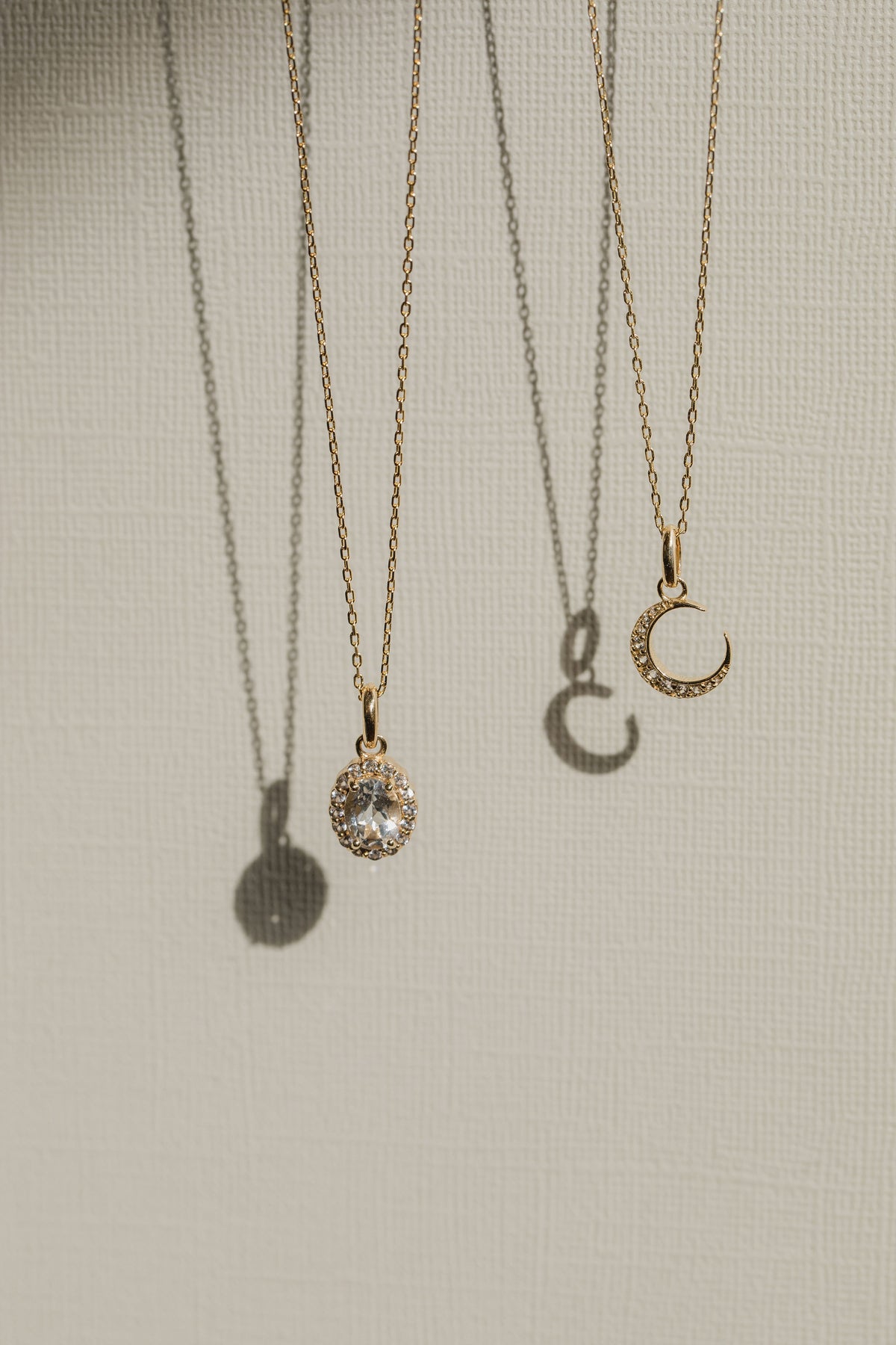 Antique Crescent Moon Charm Laura Bond Jewellery