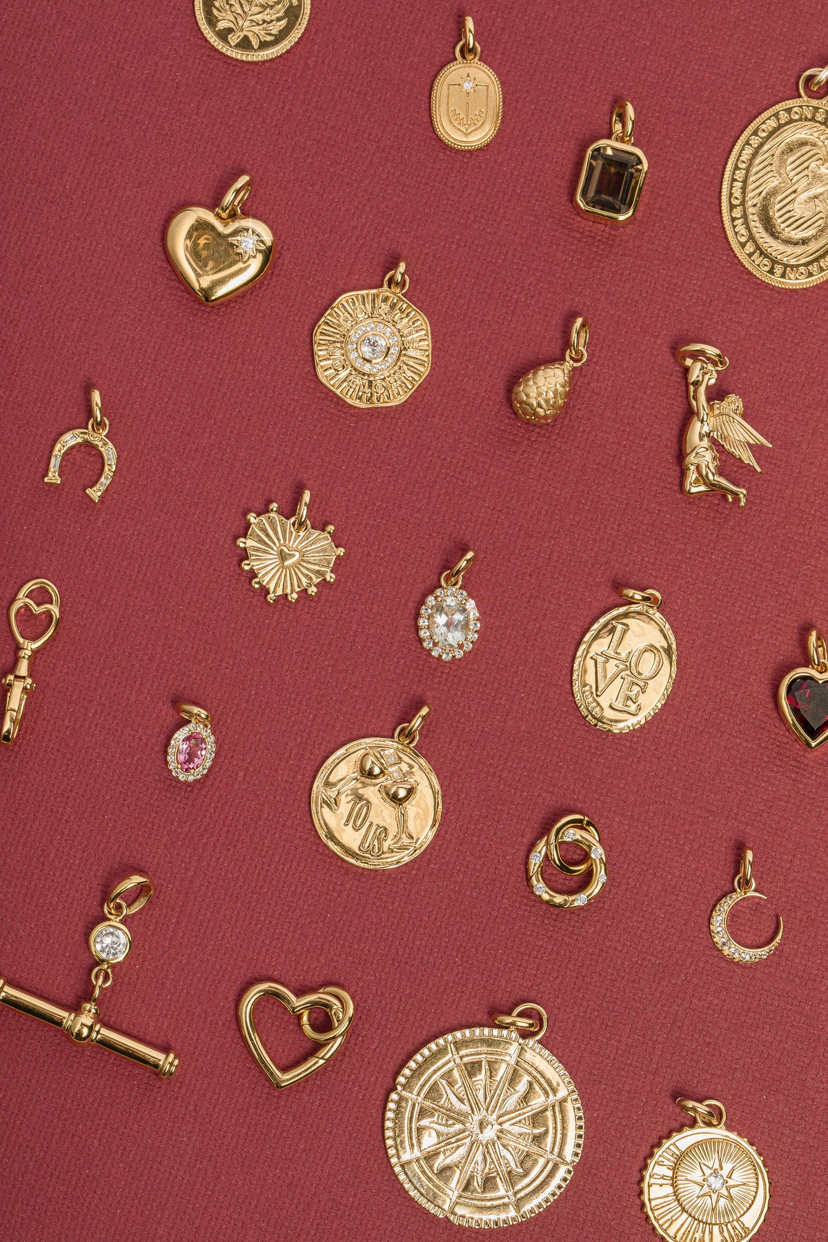Fearless Medallion Charm Laura Bond Jewellery