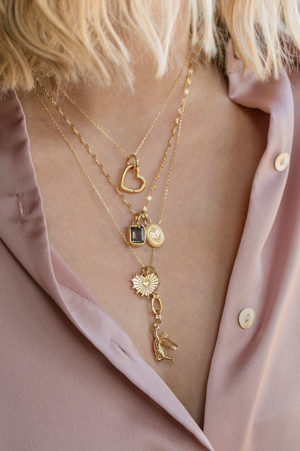 Cherub Charm Laura Bond Jewellery