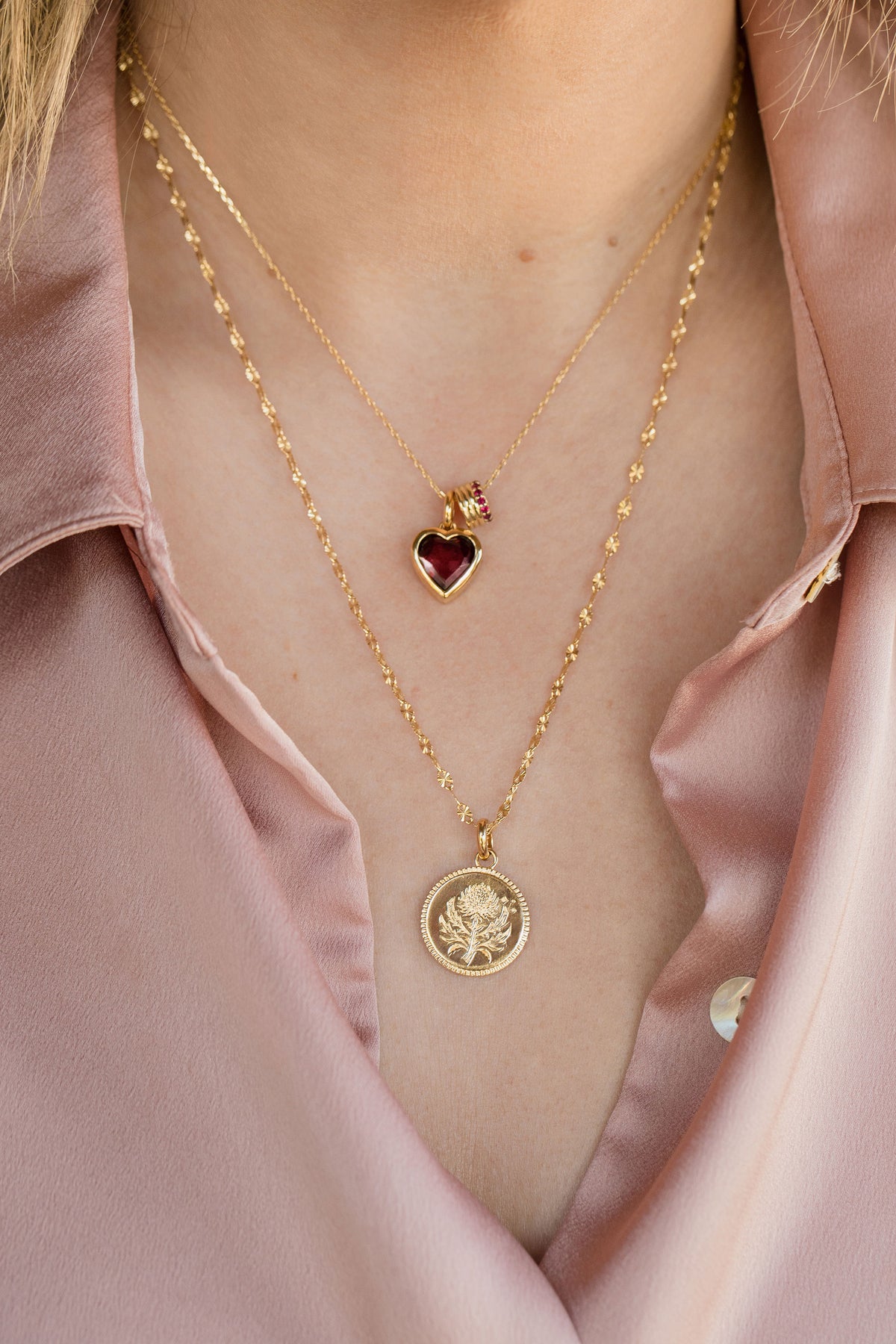 Caledonia Thistle Charm Laura Bond Jewellery