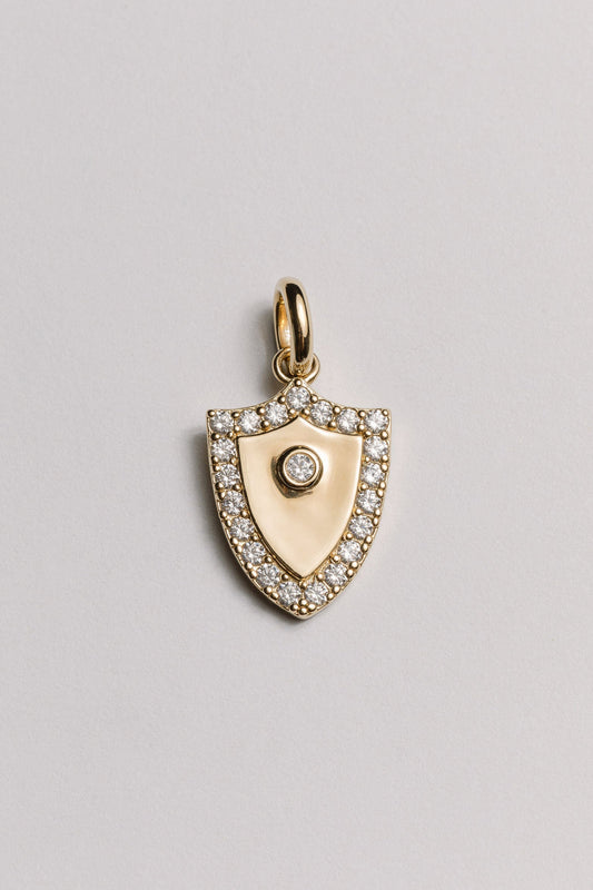 Shield Charm Laura Bond Jewellery