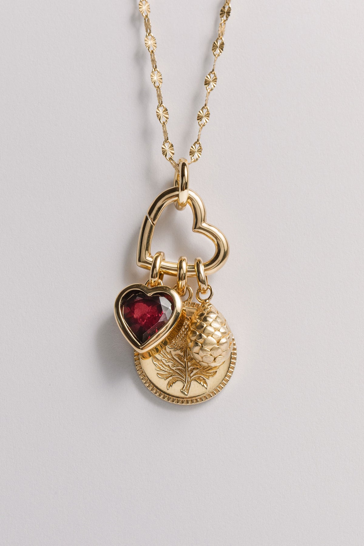 Scots Pinecone Charm Laura Bond Jewellery