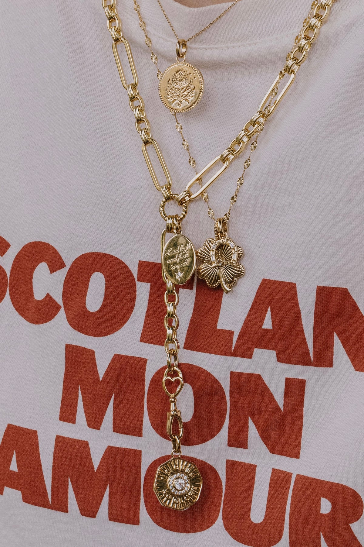 The Keepsake Diamond Cut Necklace Chain Laura Bond Jewellery