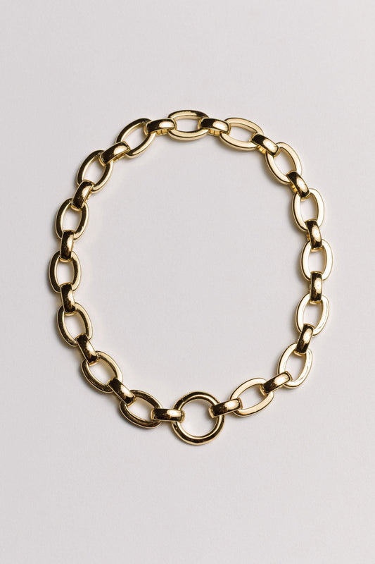 The Keepsake Oval Link Charm Bracelet Laura Bond Jewellery