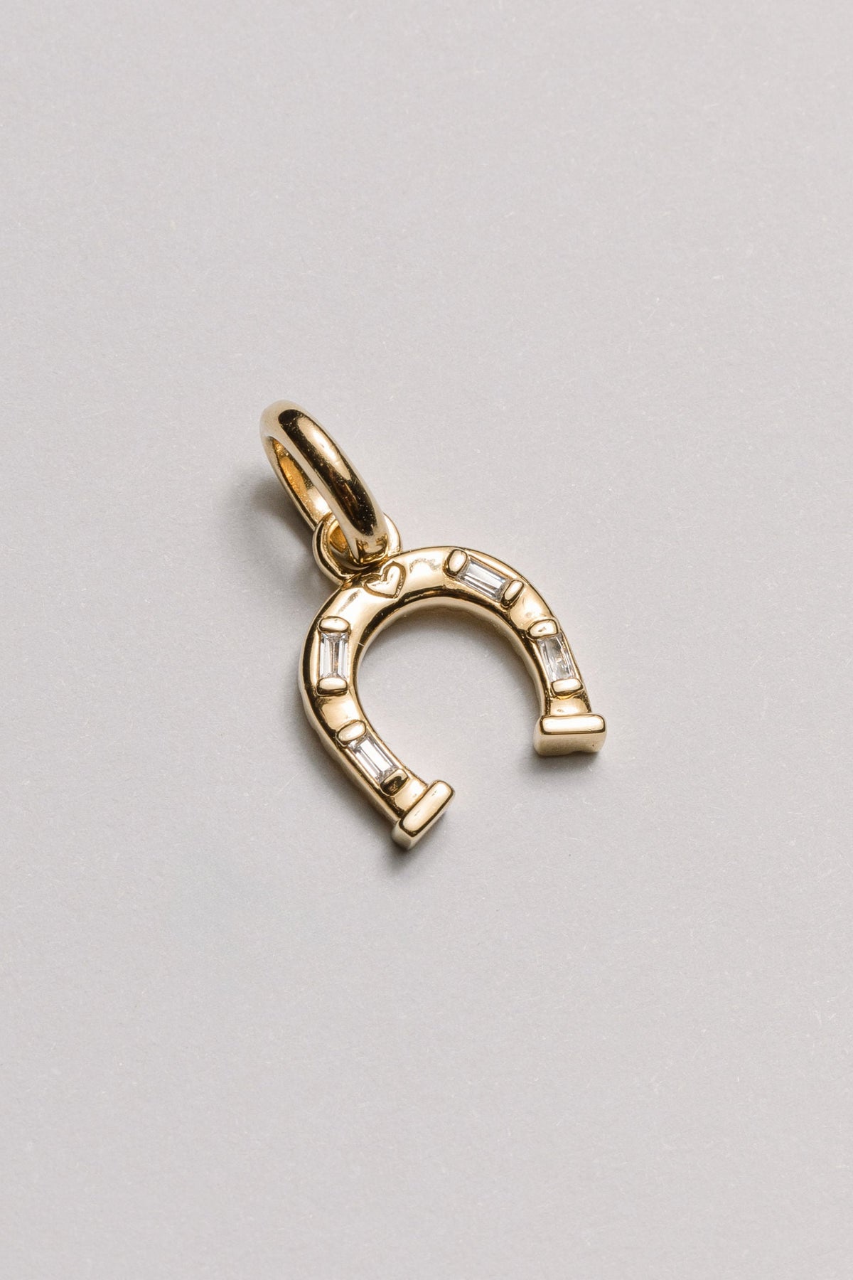 Lucky Horseshoe Charm Laura Bond Jewellery