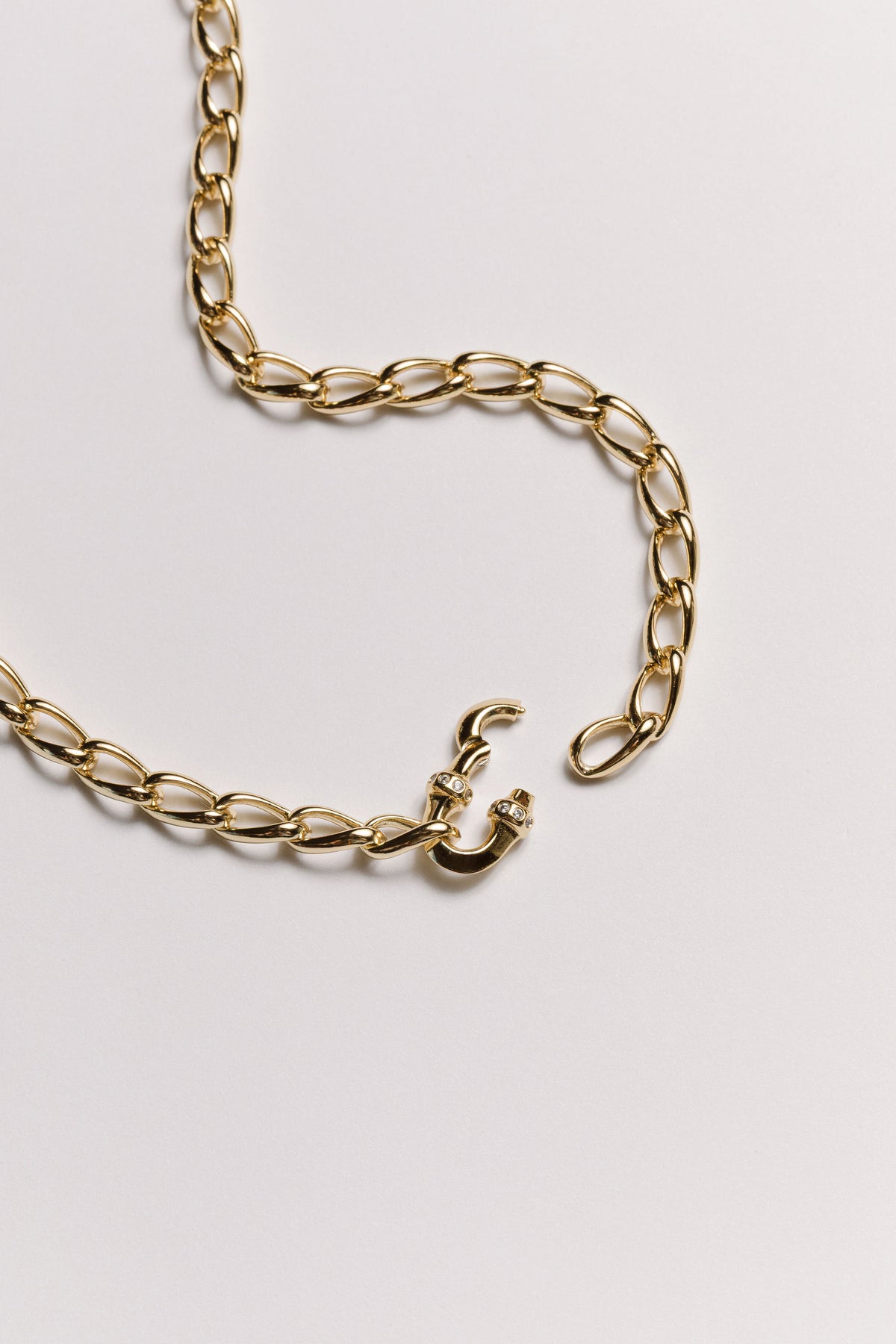 The Keepsake Marquise Link Necklace Chain Laura Bond Jewellery