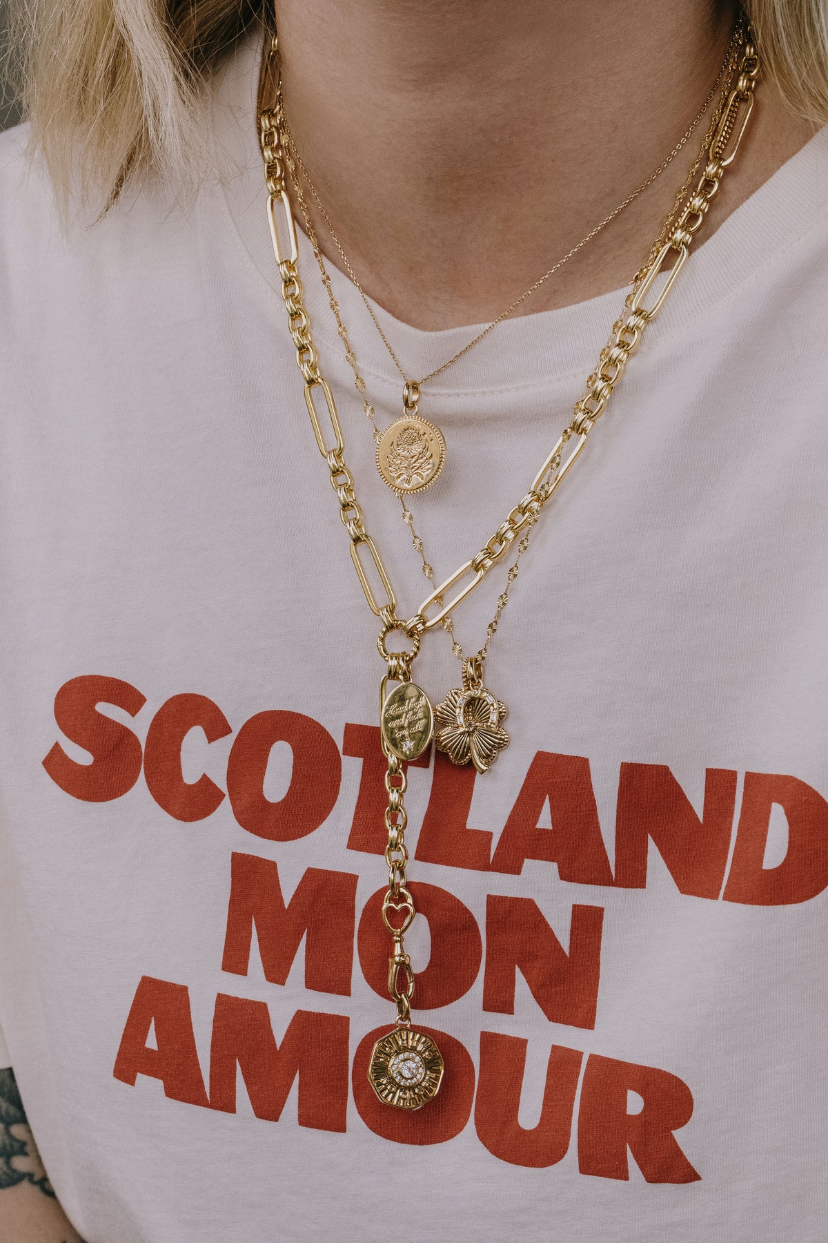 Caledonia Thistle Charm Laura Bond Jewellery