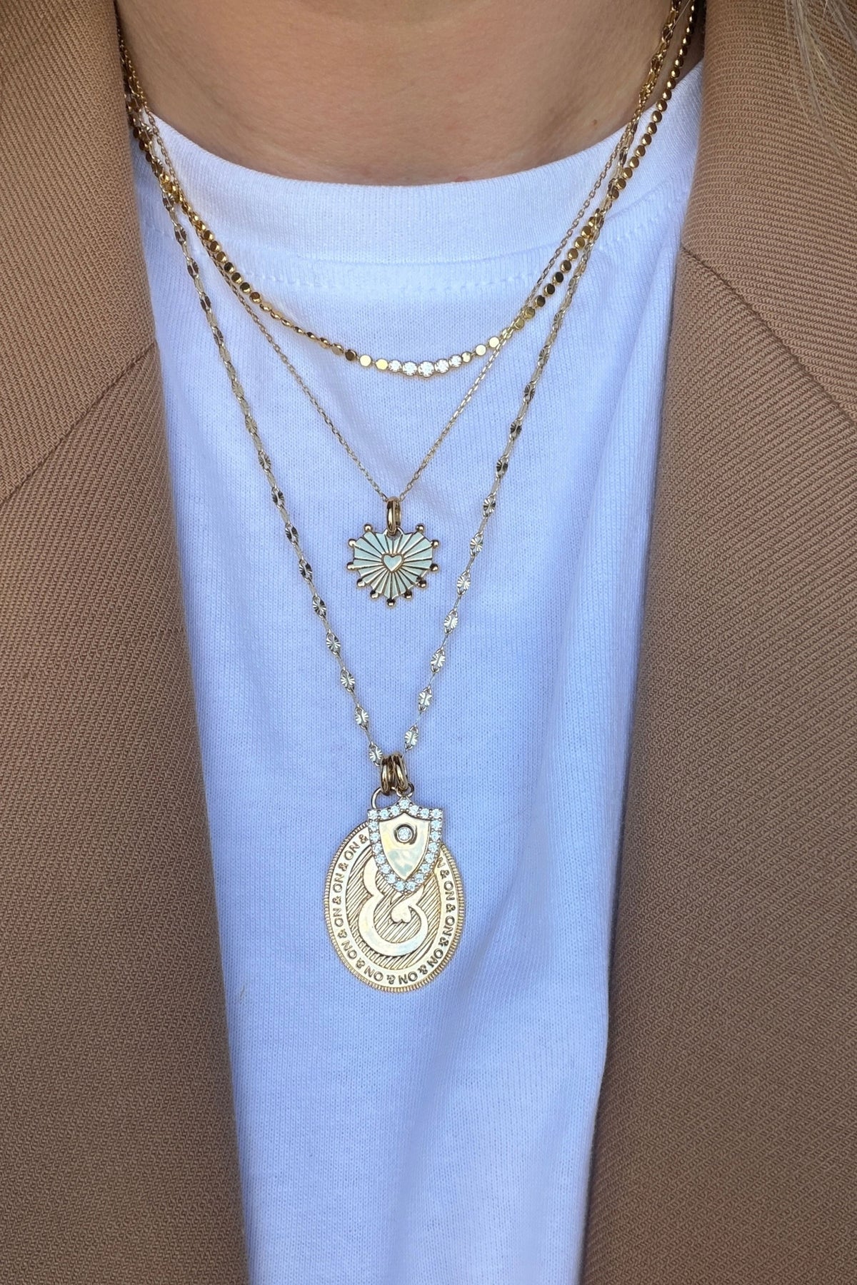 Radiant Heart Charm Laura Bond Jewellery