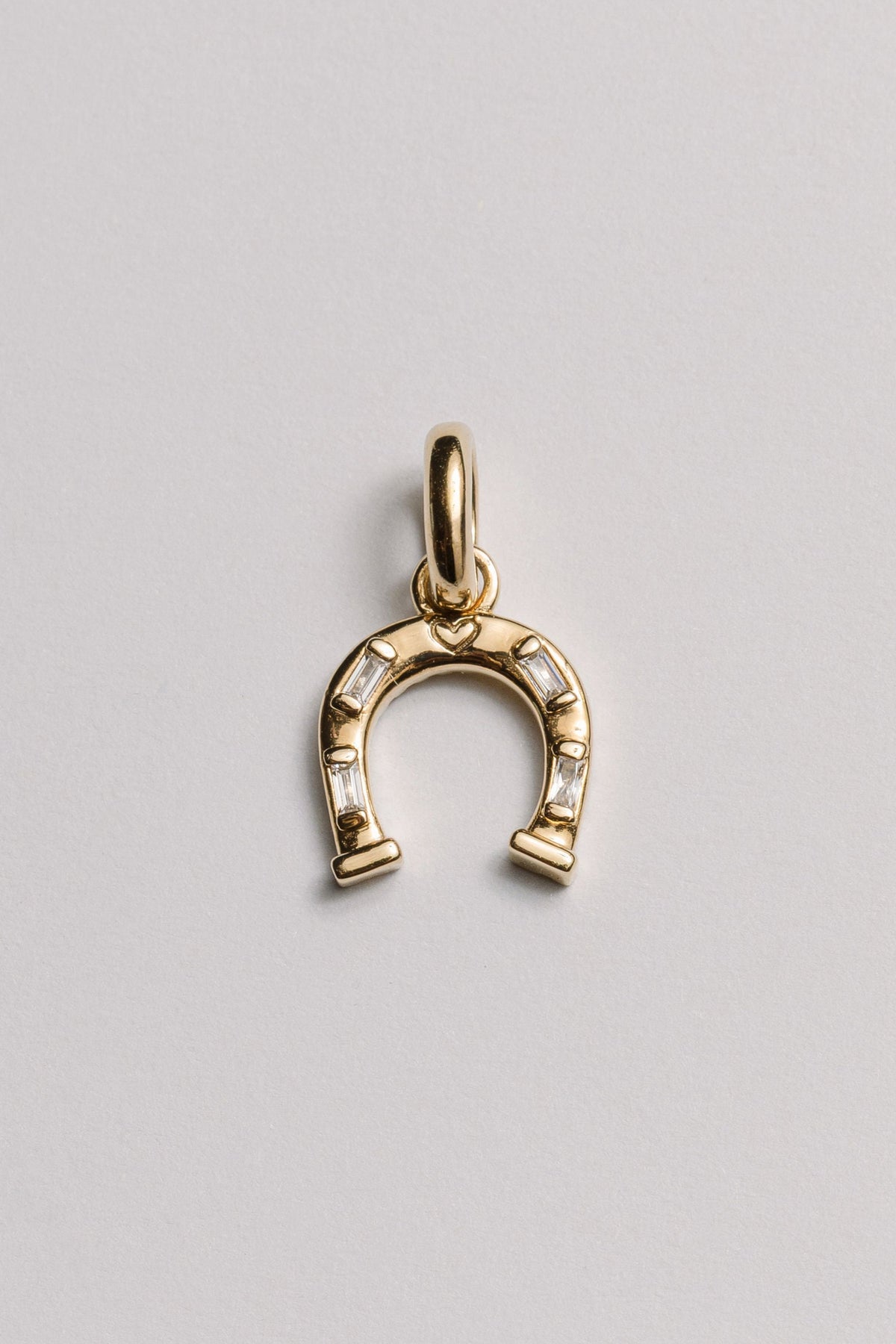 Lucky Horseshoe Charm Laura Bond Jewellery