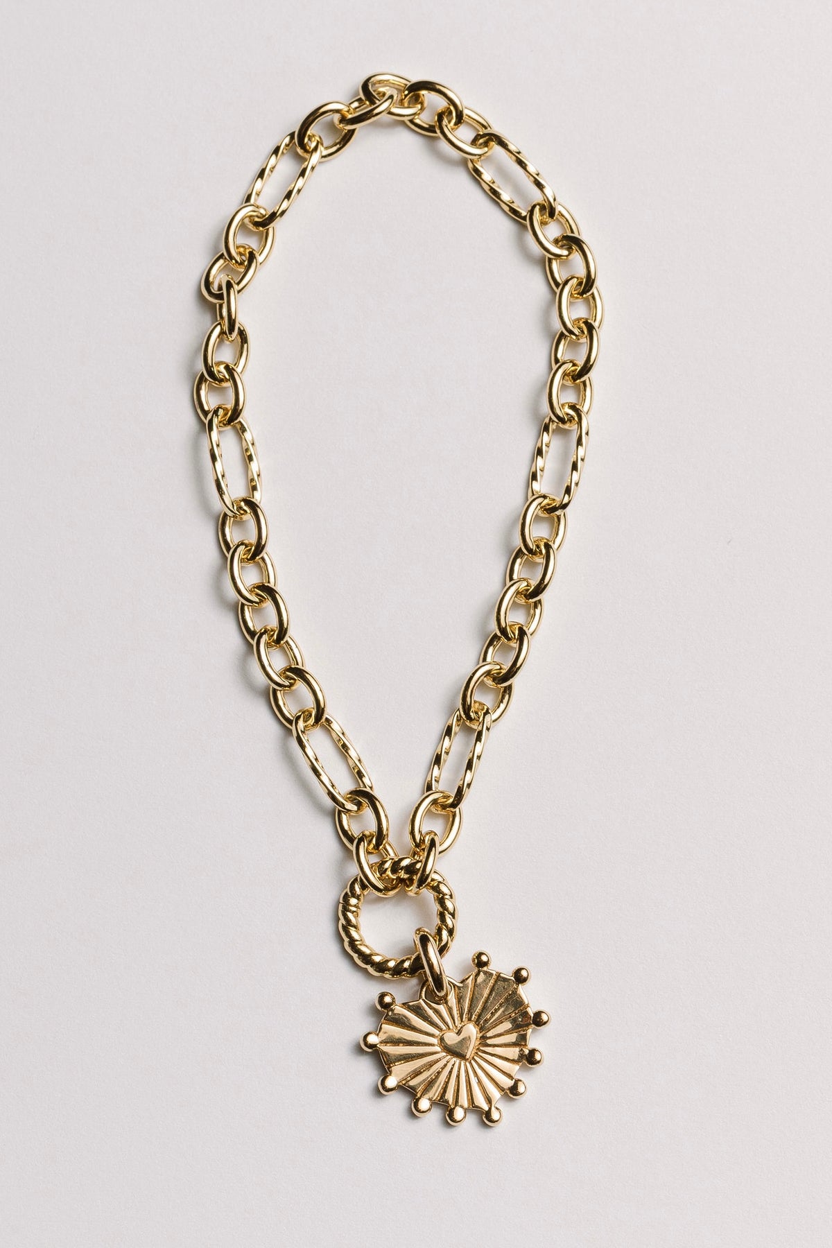 Radiant Heart Charm Bracelet Laura Bond Jewellery