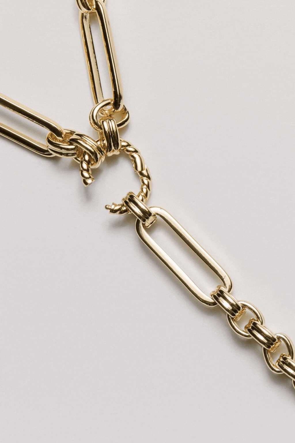 The Keepsake Watch Link Necklace Chain Laura Bond Jewellery