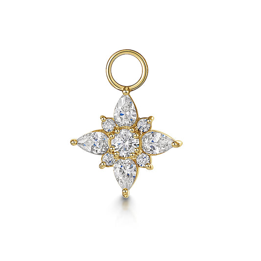 astrid miyu maria tash 9k solid yellow gold Guiding Light earring charm Chains and Charms Laura Bond