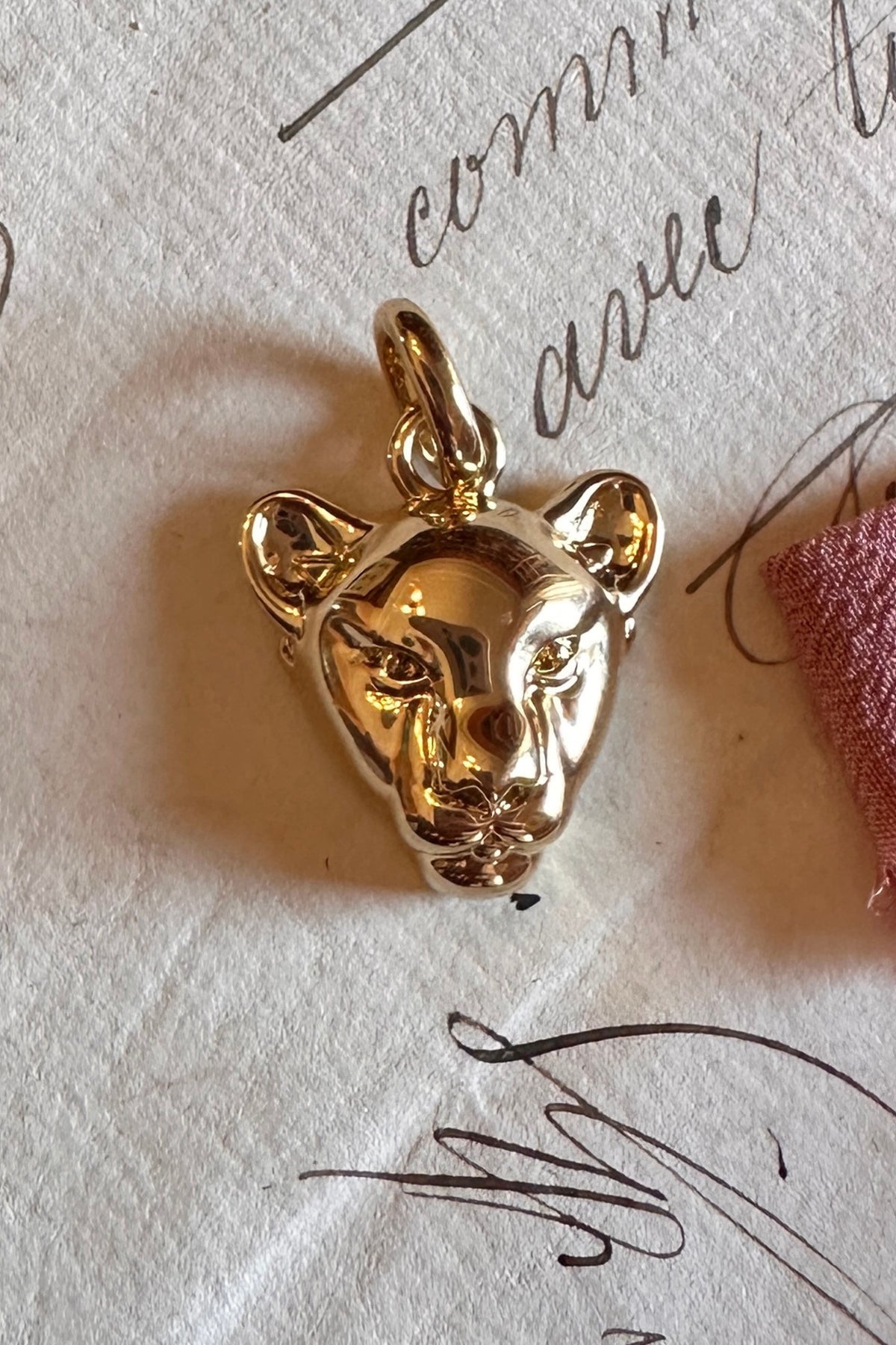 Lioness Charm Laura Bond Jewellery