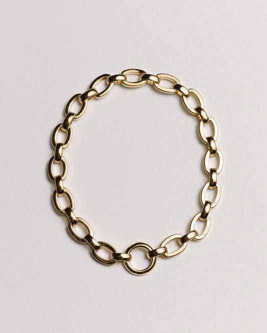 The Keepsake Oval Link Charm Bracelet Laura Bond Jewellery